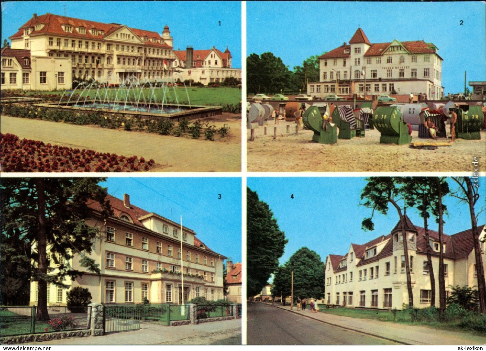 Kühlungsborn FDGB-Erholungsheim "Georgi Dimitroff", FDGB-Erholungsheim  1979 - Kühlungsborn
