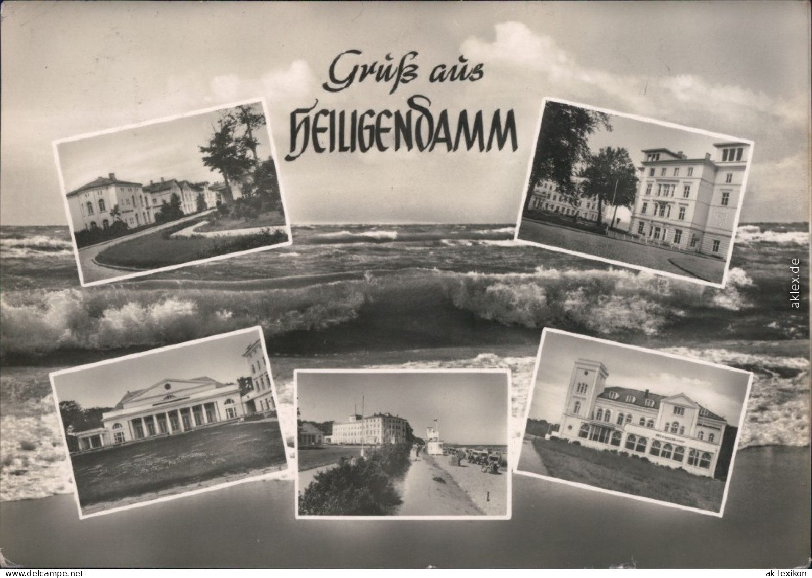 Ansichtskarte Heiligendamm-Bad Doberan Meer - Ferienanlagen Und Strand 1964 - Heiligendamm