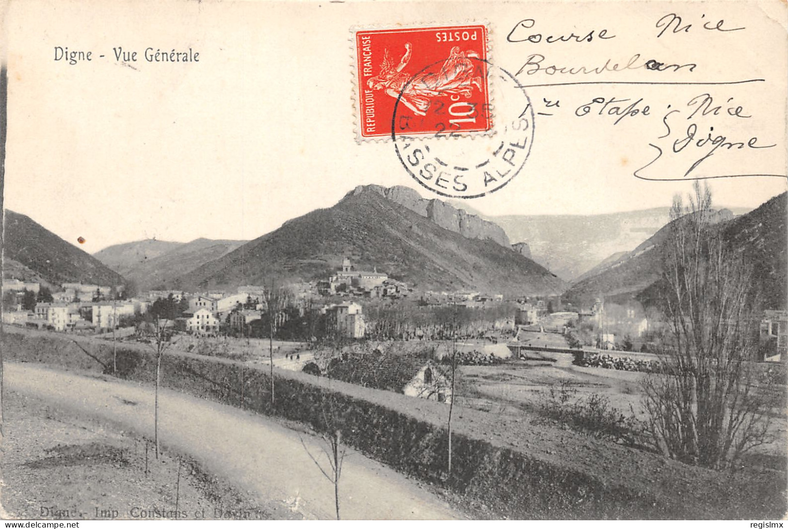 4-DIGNE LES BAINS-N°350-B/0231 - Digne