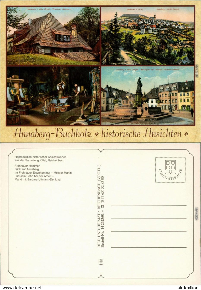 Annaberg-Buchholz Repro. - Frohnauer Hammer,  Im Frohnaiur Eisenhammer 1995 - Annaberg-Buchholz