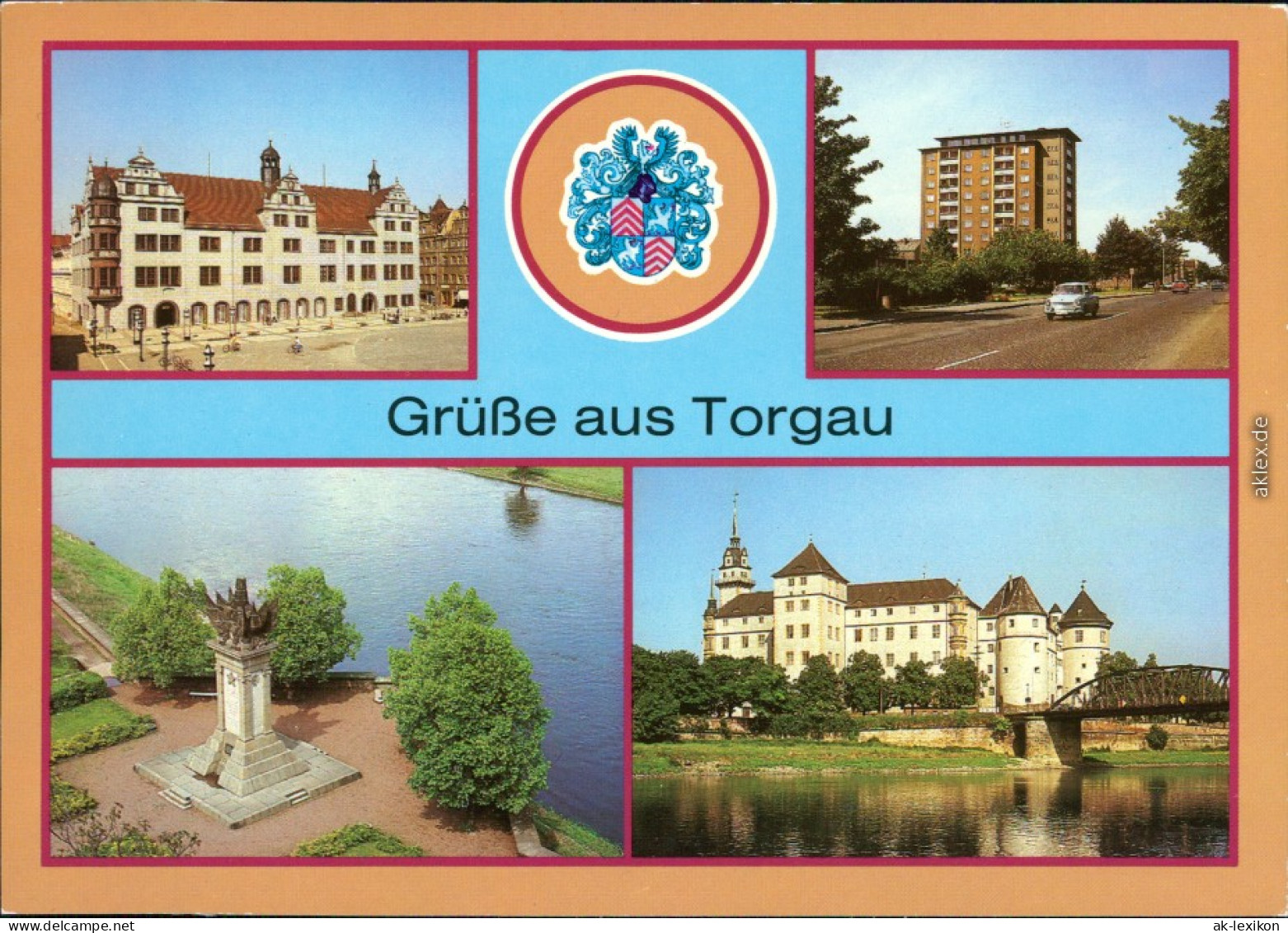 Torgau Rathaus, Hochhaus An Der Eilenburger Straße 1986 - Torgau