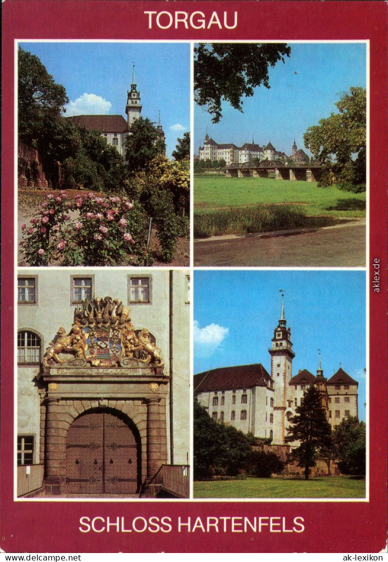 Ansichtskarte Torgau Schloss Hartenfels  Aaa 1986 - Torgau