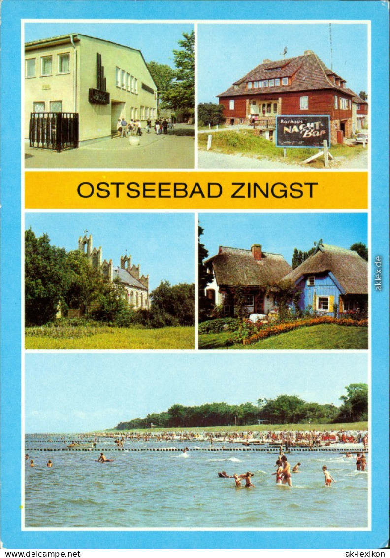 Zingst Darss FDGB-Urlauberrestaurant "Nordlicht Störtebekerstraße  1983 - Zingst