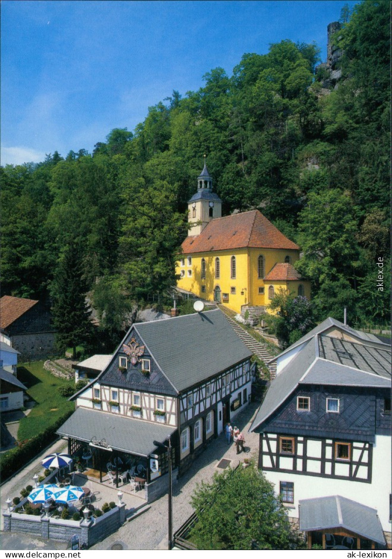 Ansichtskarte Oybin Bergkirche 1995 - Oybin