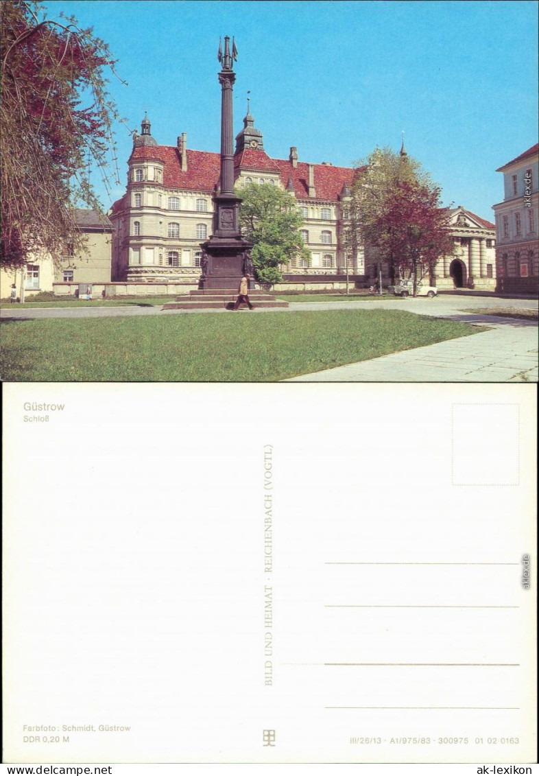 Ansichtskarte Güstrow Schloss 1983 - Guestrow