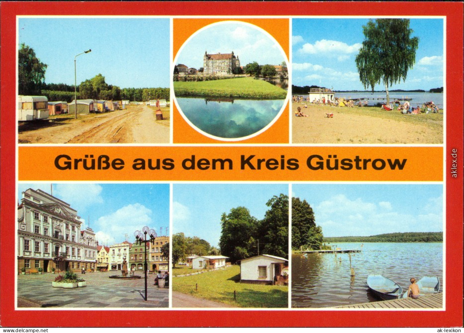 Güstrow Lohmen - Campingplatz Am Garder See, Zeltplatz Uvm. 1983 - Guestrow