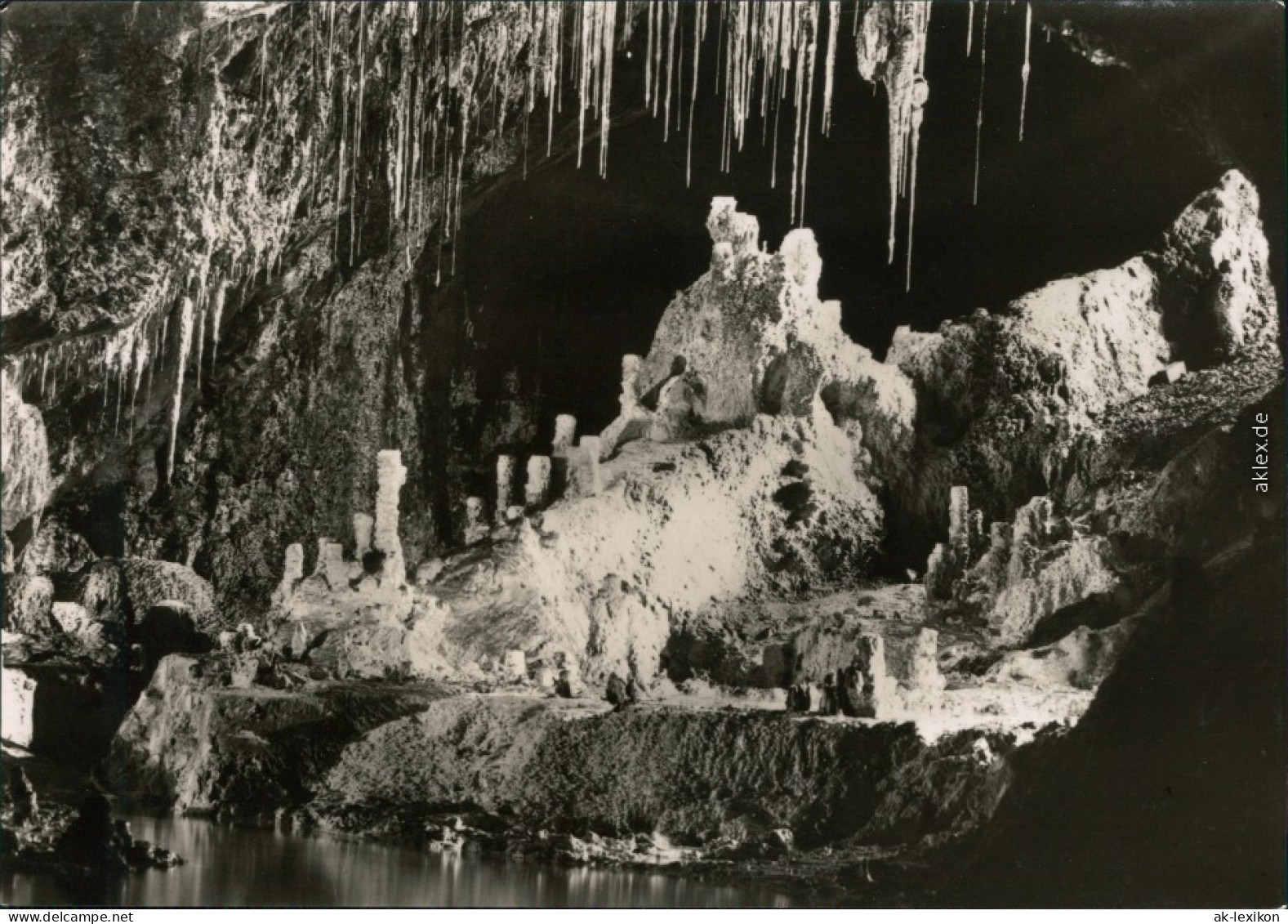 Ansichtskarte Saalfeld (Saale) Feengrotten Märchendom Mit Gralsburg 1970 - Saalfeld