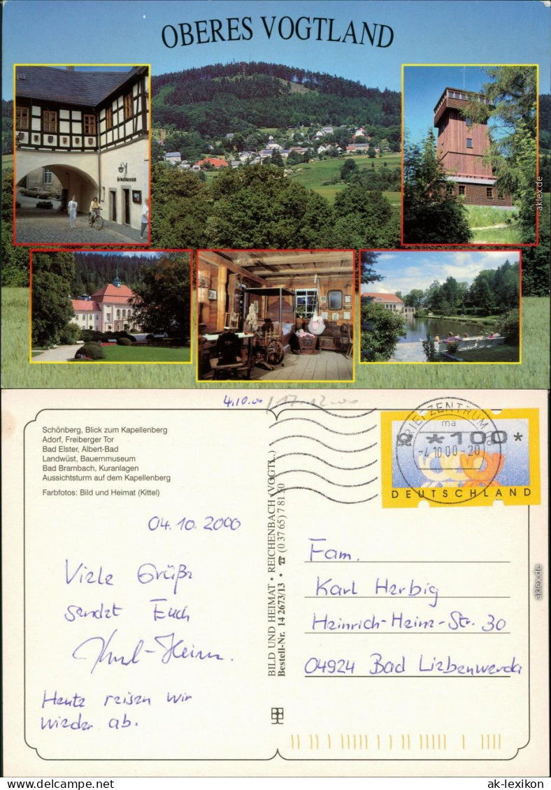 Adorf (Vogtland) Schönberg - Kapellenberg, Adorf -   2000 - Bad Elster