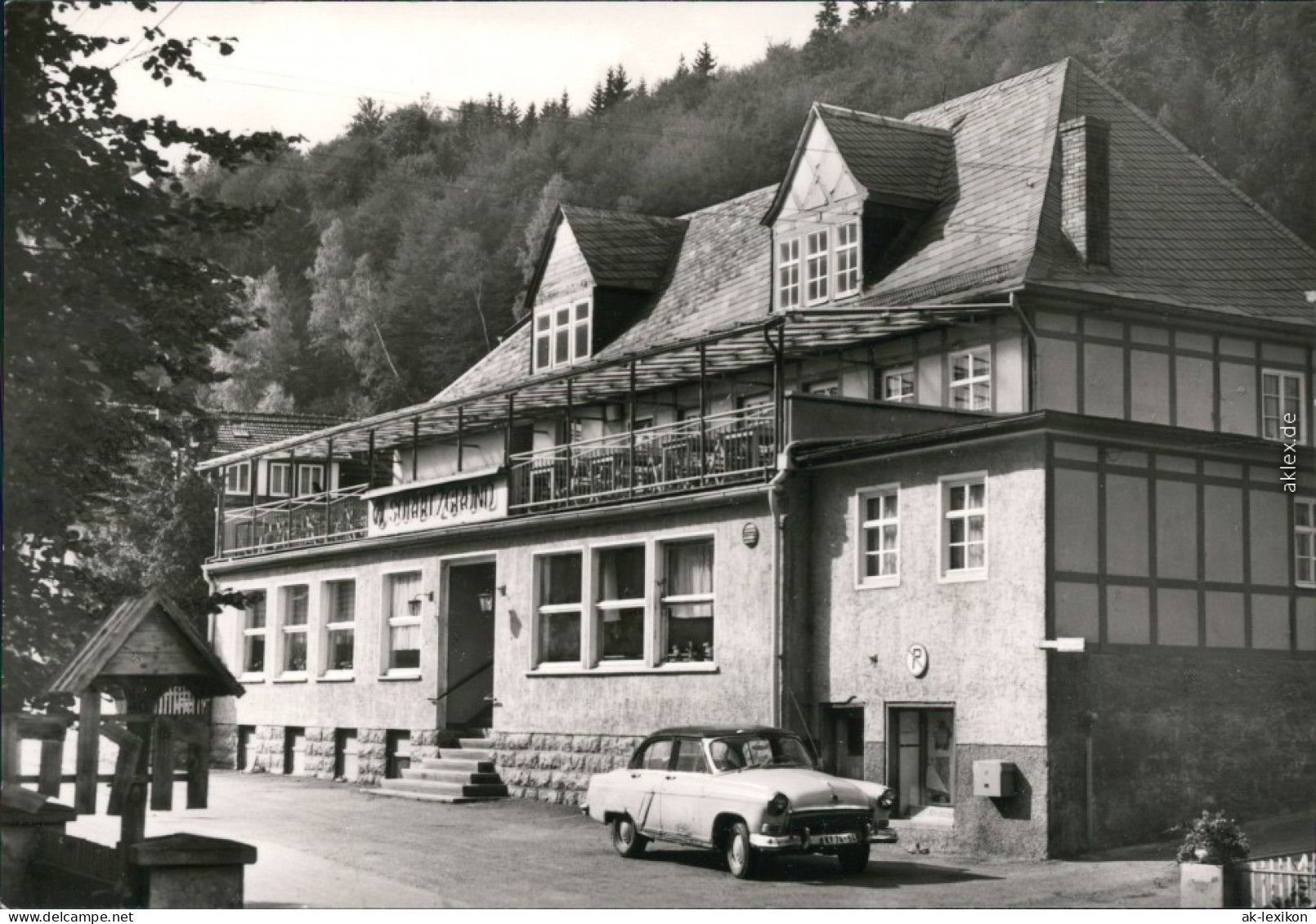 Ansichtskarte Rohrbach-Heidelberg Konsum-Gaststätte "Sorbitzgrund" 1977 - Heidelberg