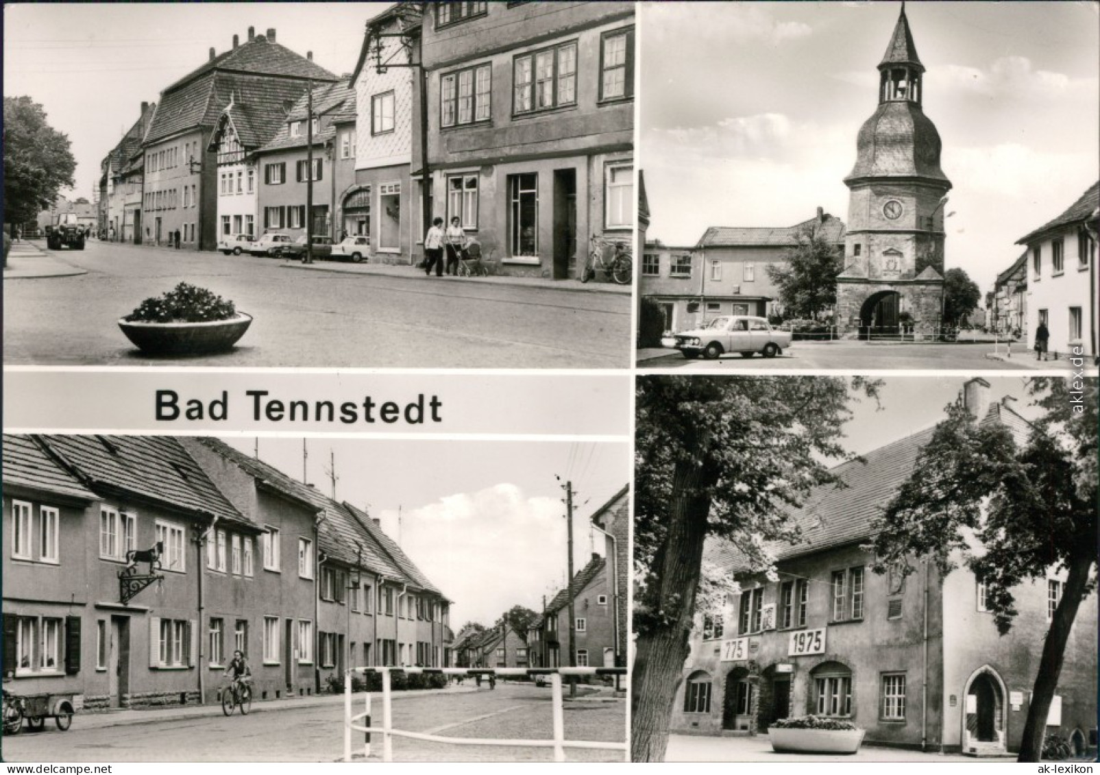 Bad Tennstedt Hauptstraße, Osthöferturm, Straße Der Einheit, Ratskeller 1976 - Bad Tennstedt