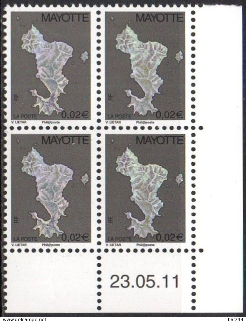 Mayotte Coin Daté YT 151 Légendé Phil@poste 23 05 2011 - Unused Stamps