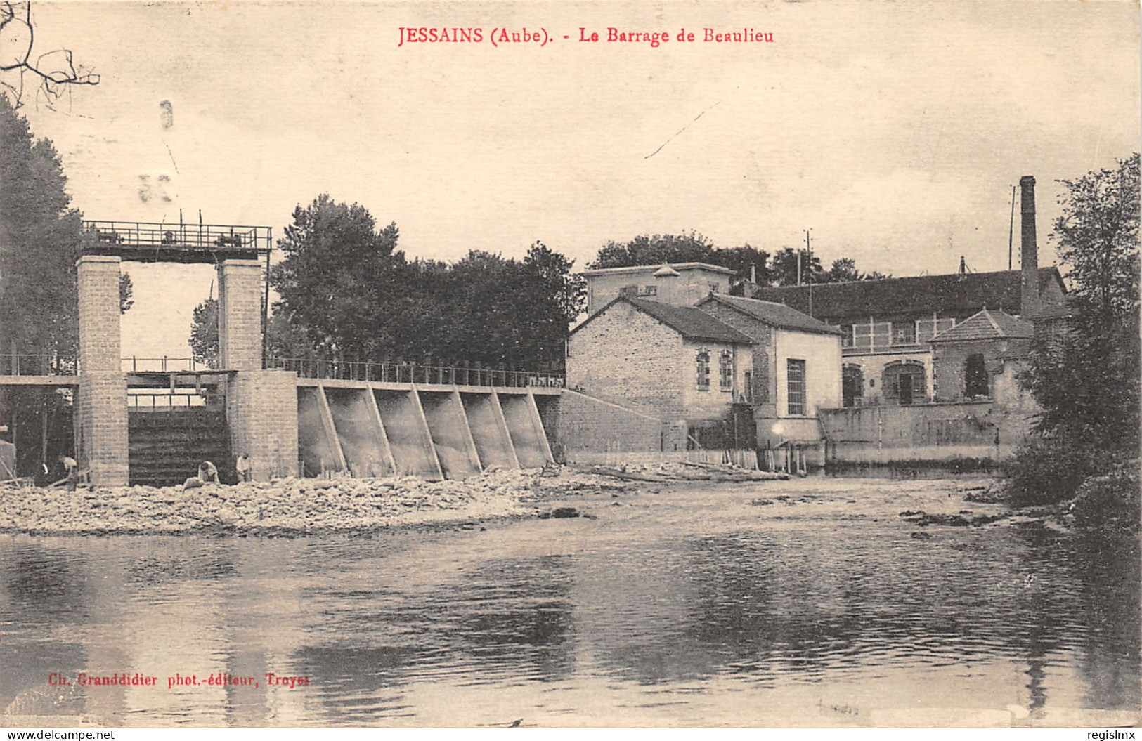 10-JESSAINS-BARRAGE DE BEAULIEU-N°350-F/0137 - Other & Unclassified