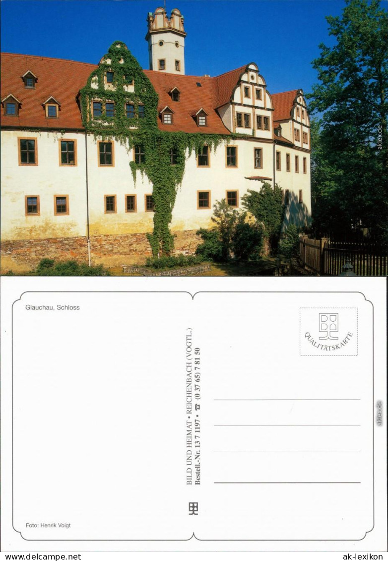 Ansichtskarte Glauchau Schloss 1995 - Glauchau