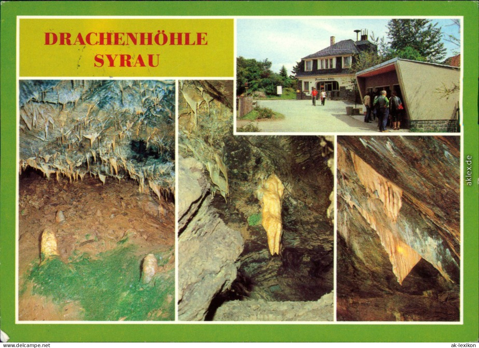 Syrau (Vogtland) Drachenhöhle Kristallkeller, Menschenähnlicher Figur G1983 - Syrau (Vogtland)