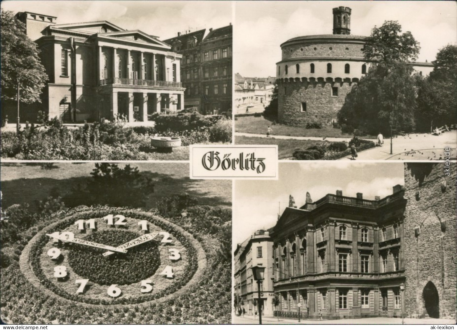 Görlitz Zgorzelec Demianiplatz: Stadttheater Humboldthaus 1971 - Görlitz