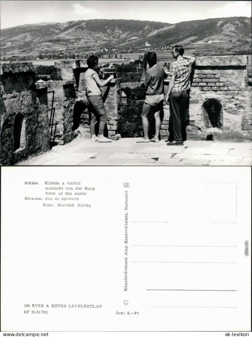 Ansichtskarte Siklós Burg 1968 - Hongrie