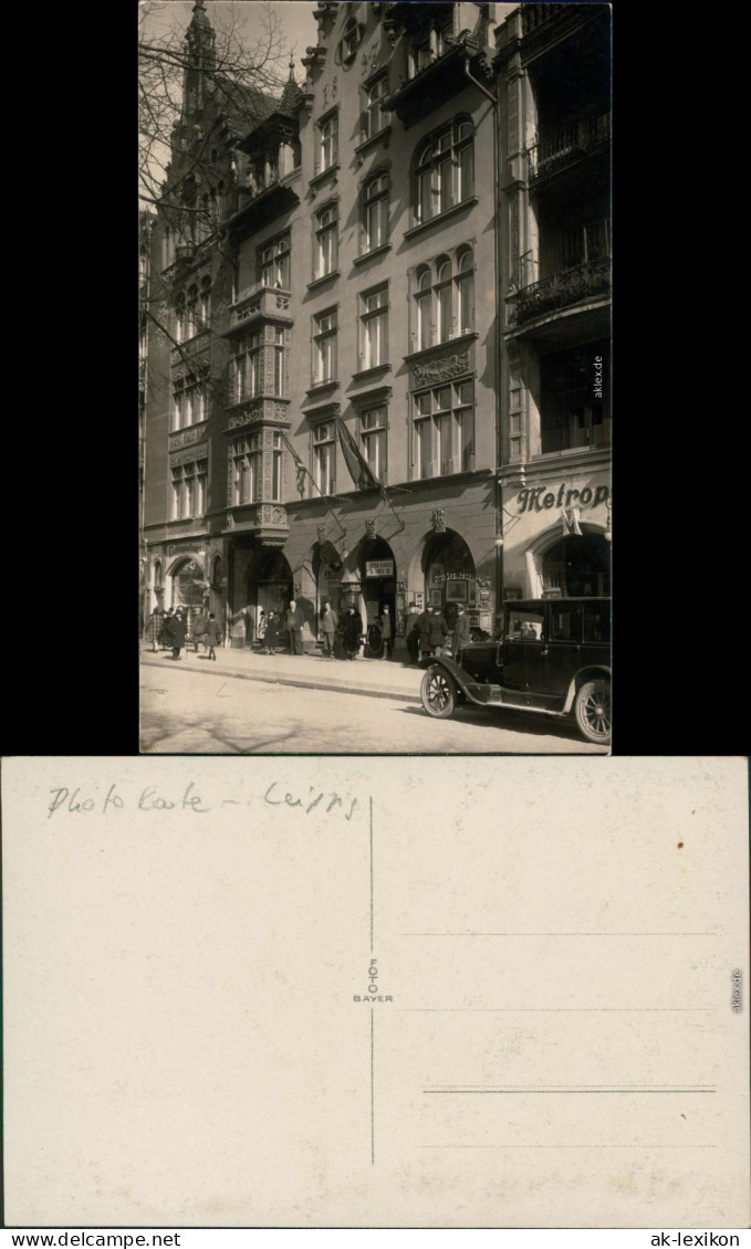  Oldtimer, Straßenpartie, Hotel Metropol, Otto Sablewski, Lichtspielhaus 1932  - Da Identificare