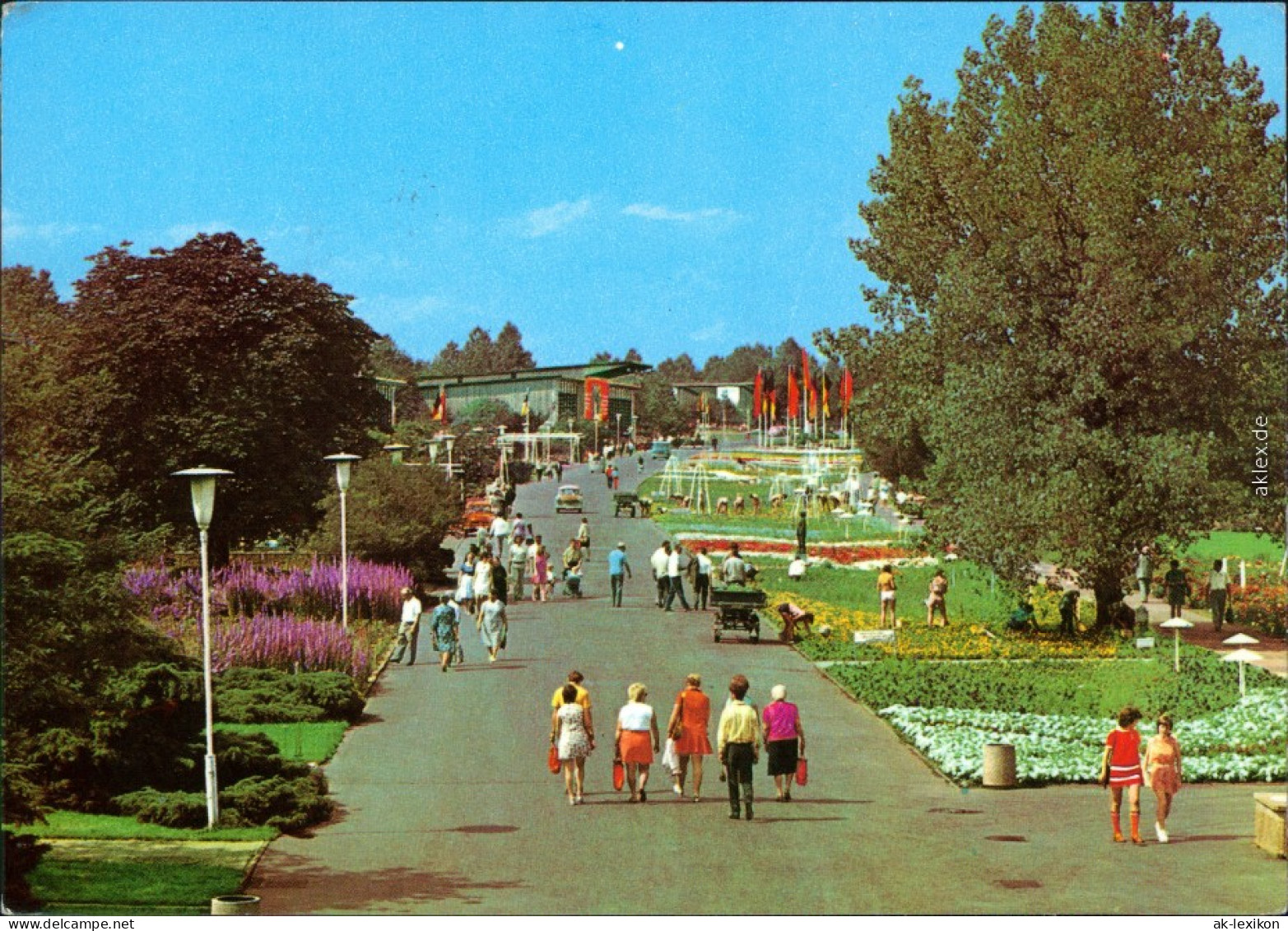 Ansichtskarte Erfurt Internationale Gartenbauausstellung Der DDR (IGA) 1974 - Erfurt