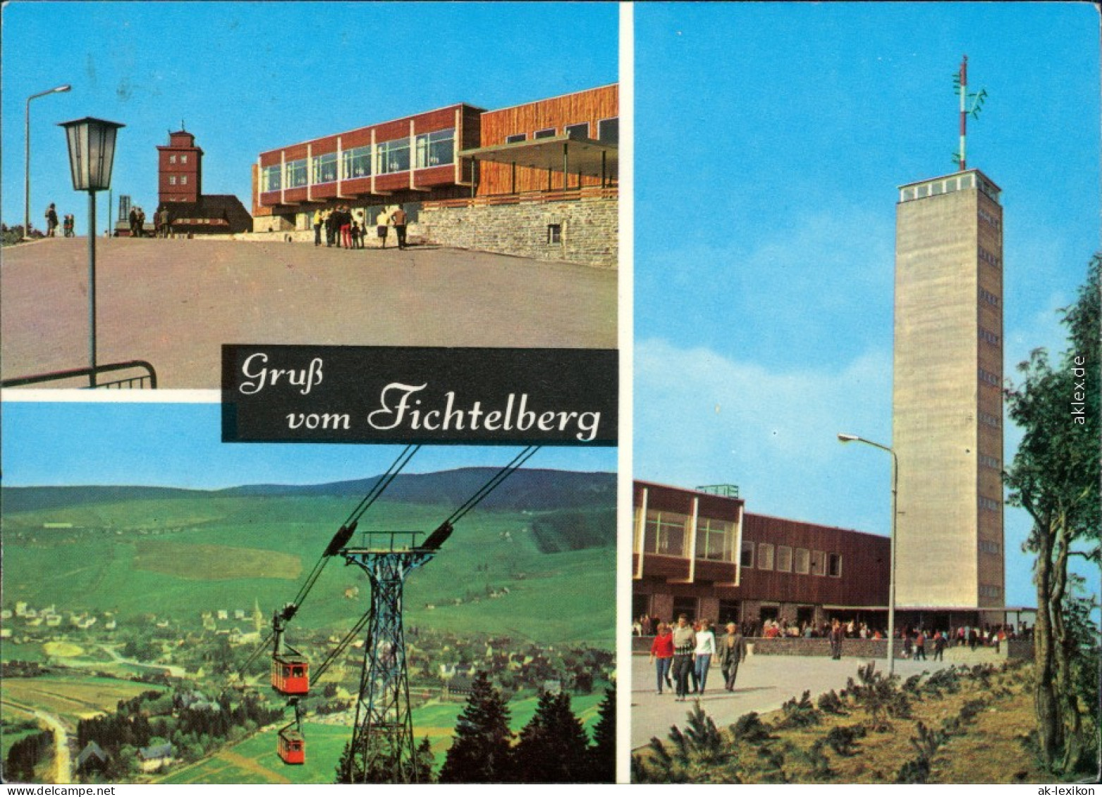 Oberwiesenthal Fichtelberghaus Und Wetterwarte Mit Fichtelberg- 1972 - Oberwiesenthal