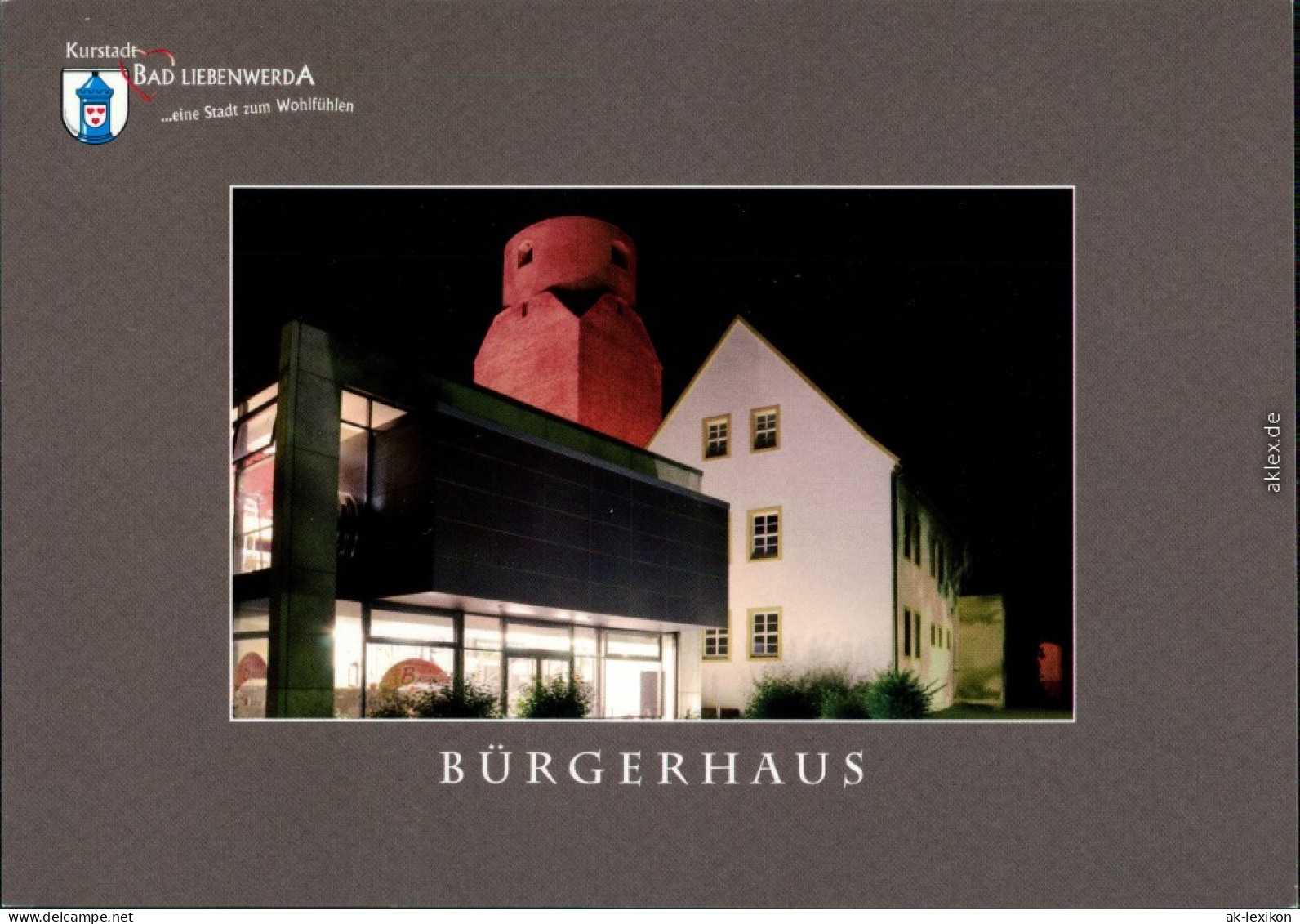 Ansichtskarte Bad Liebenwerda Bürgerhaus 2000 - Bad Liebenwerda
