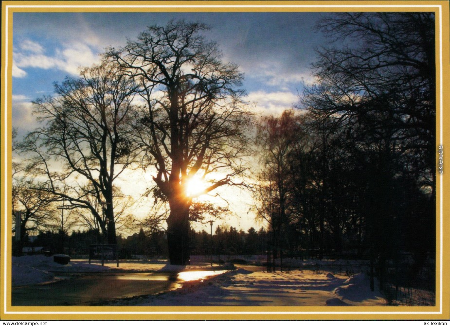 Ansichtskarte Bad Liebenwerda Winterabend Am Wonnemar 2000 - Bad Liebenwerda