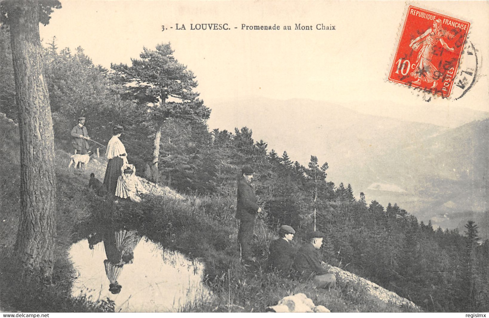 7-LA LOUVESC-N°350-E/0121 - La Louvesc