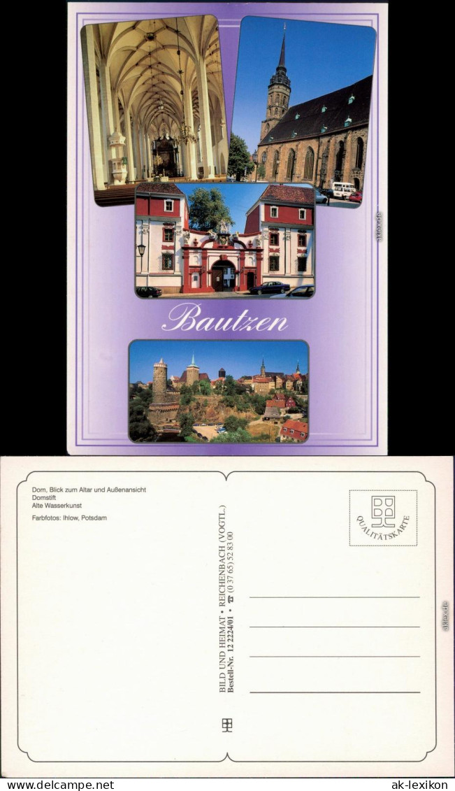 Bautzen Budyšin Dom - Altar Und Außenansicht, Domstift, Alte Wasserkunst 1995 - Bautzen