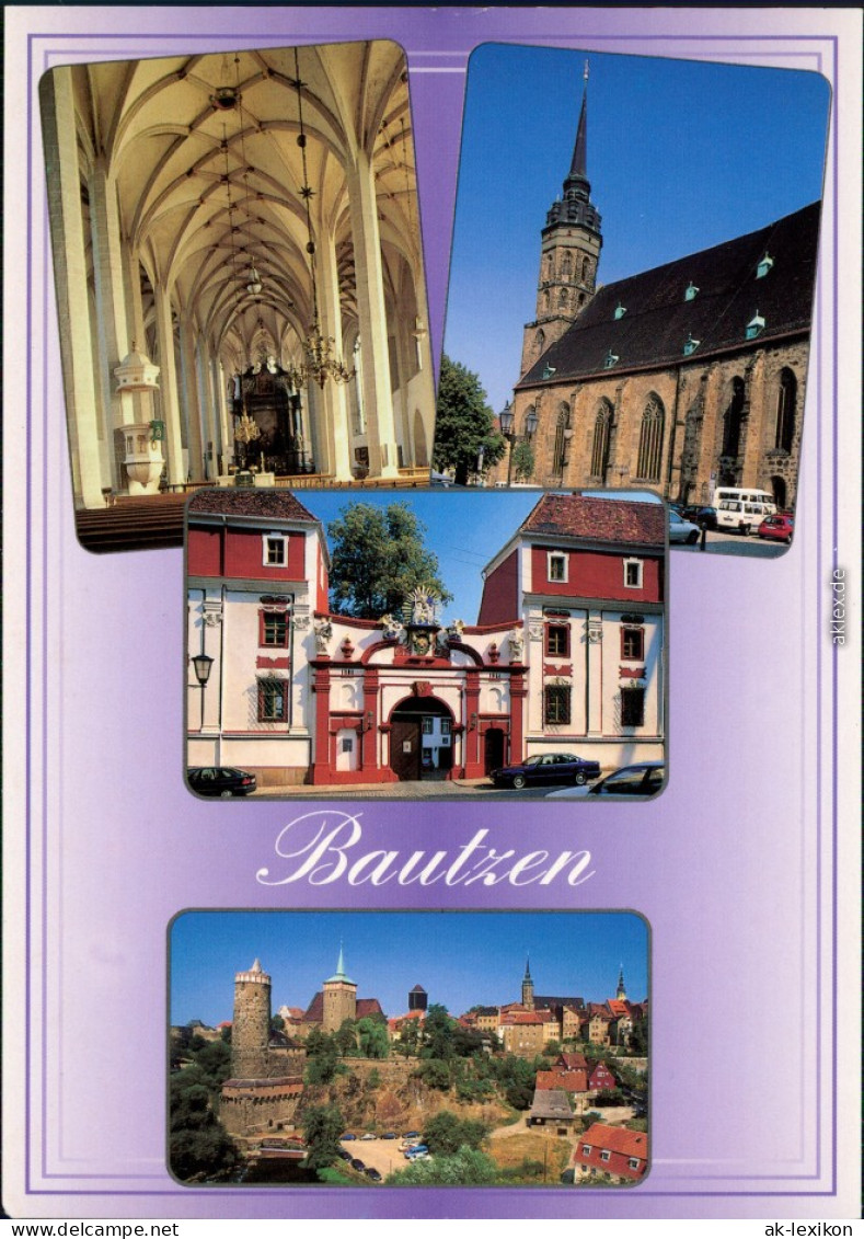 Bautzen Budyšin Dom - Altar Und Außenansicht, Domstift, Alte Wasserkunst 1995 - Bautzen