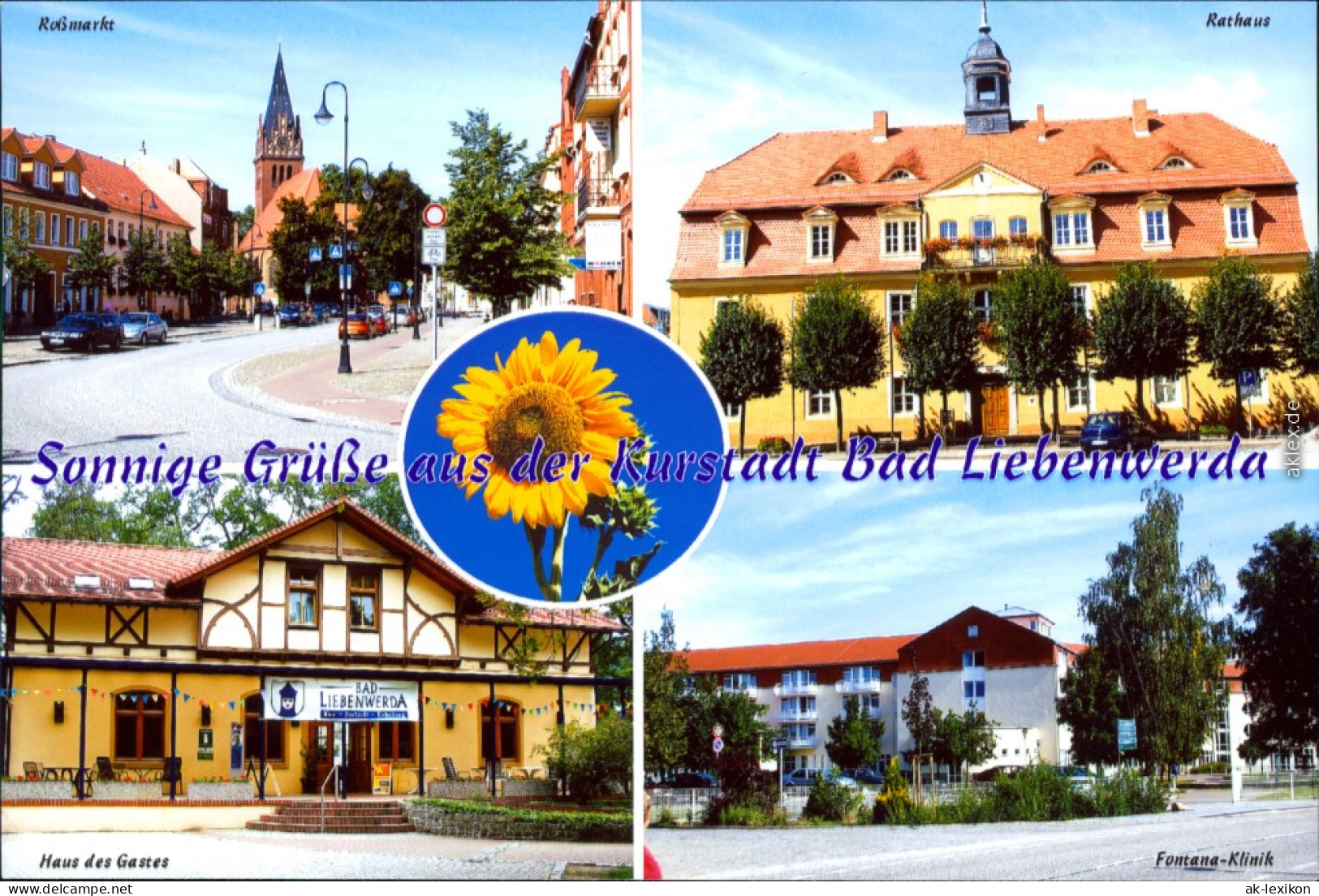 Bad Liebenwerda Roßmarkt,  /Fontana-Klinik, Haus Des Gastes 2000 - Bad Liebenwerda