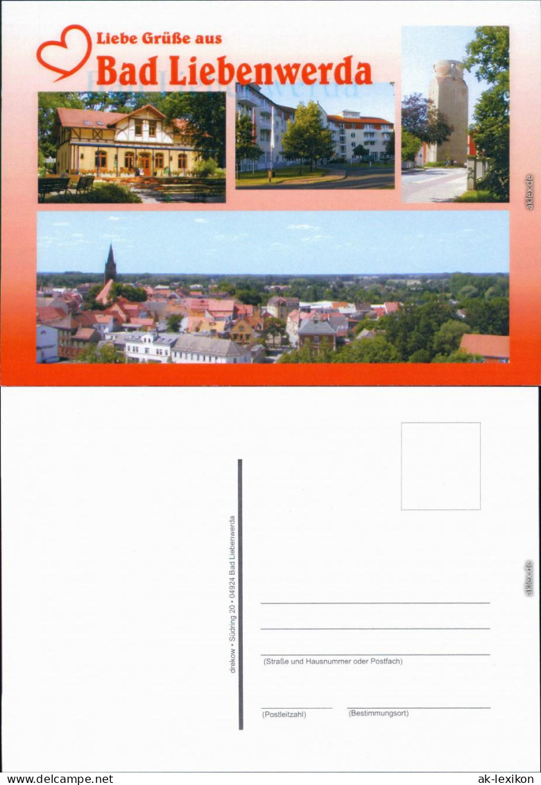 Bad Liebenwerda  Haus Des Gastes, Rheumaklinik/Fontana-Klinik, Lubwartturm 2000 - Bad Liebenwerda