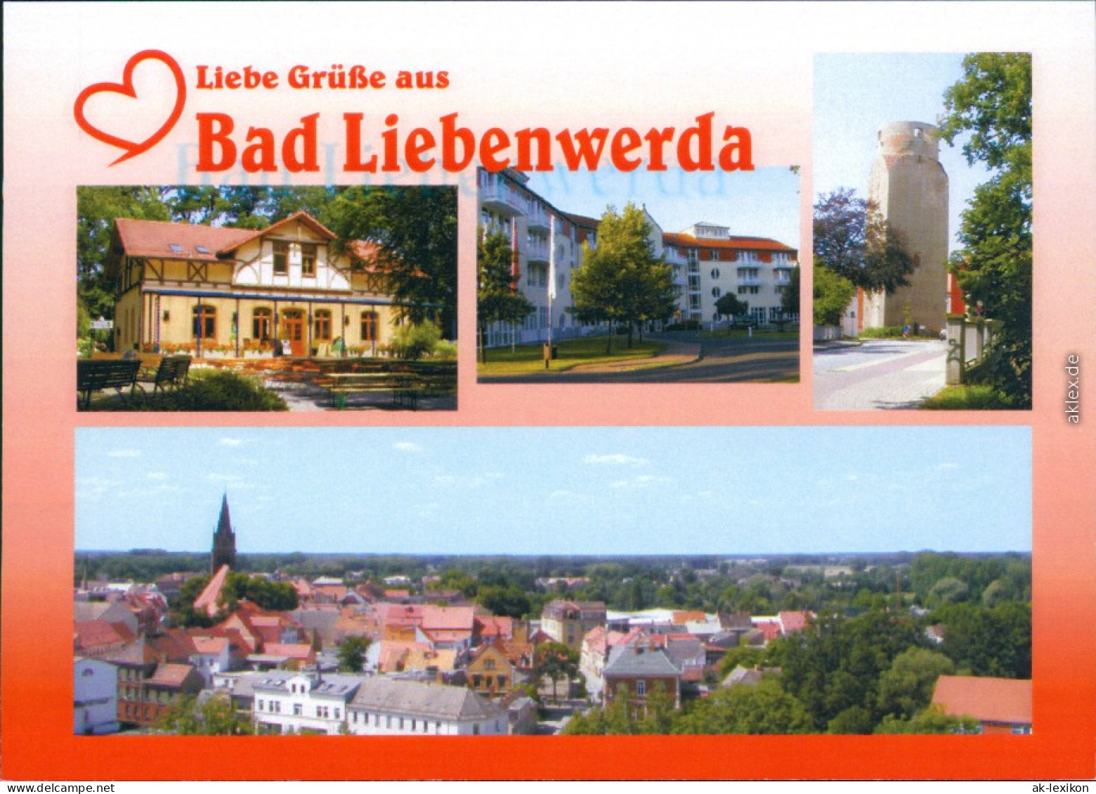 Bad Liebenwerda  Haus Des Gastes, Rheumaklinik/Fontana-Klinik, Lubwartturm 2000 - Bad Liebenwerda