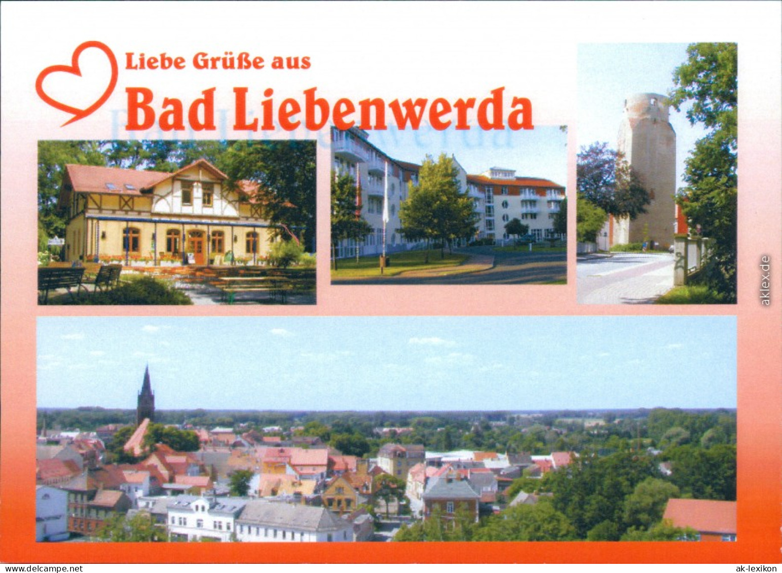 Bad Liebenwerda Haus Des Gastes, Rheumaklinik Lubwartturm, Panorama  2000 - Bad Liebenwerda