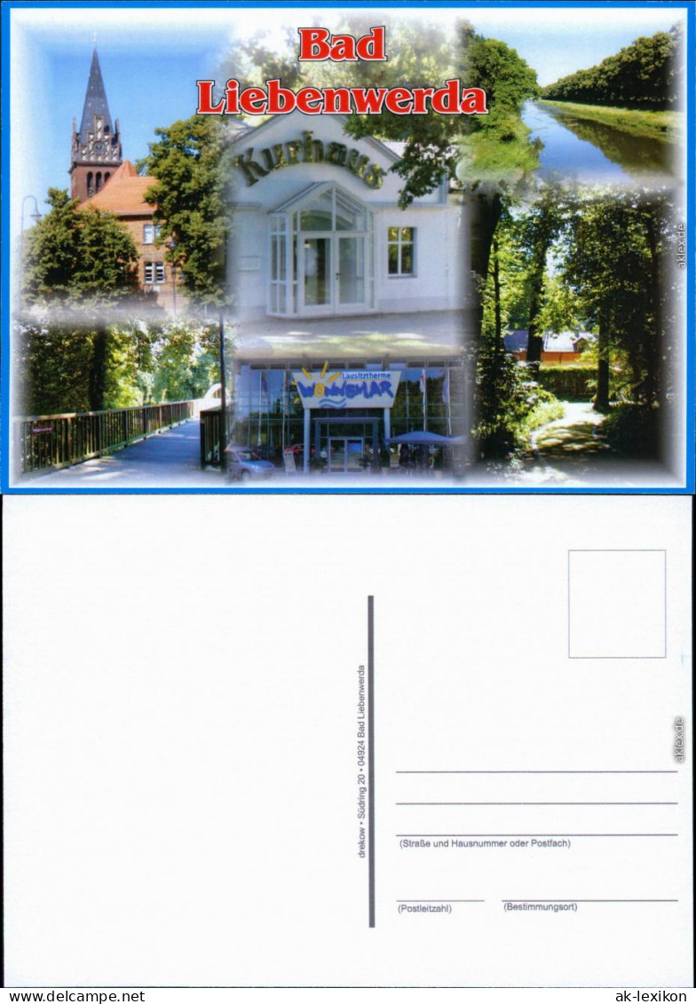 Ansichtskarte Bad Liebenwerda Stadtteilansichten, Kurhaus 2000 - Bad Liebenwerda