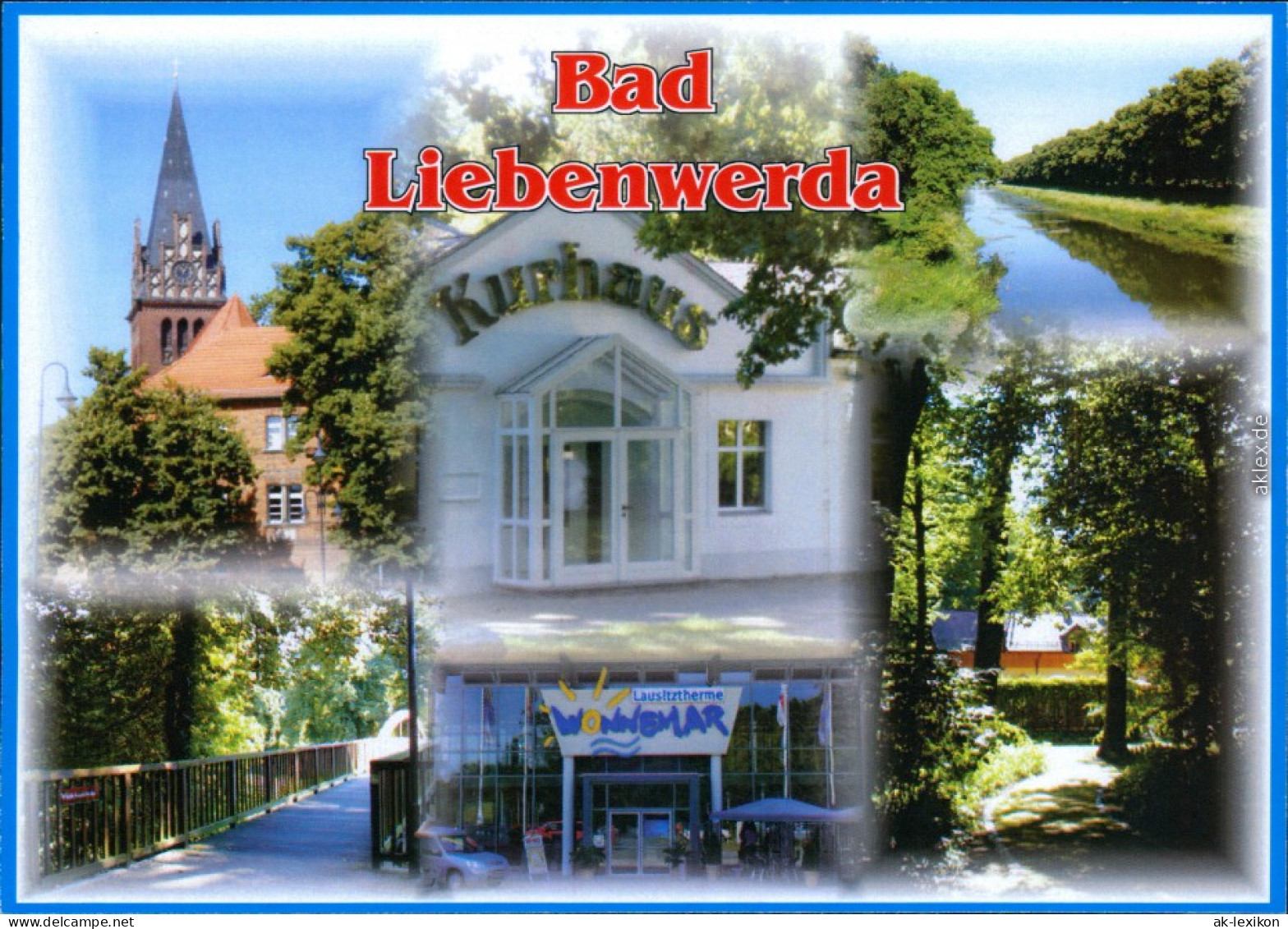 Ansichtskarte Bad Liebenwerda Stadtteilansichten, Kurhaus 2000 - Bad Liebenwerda