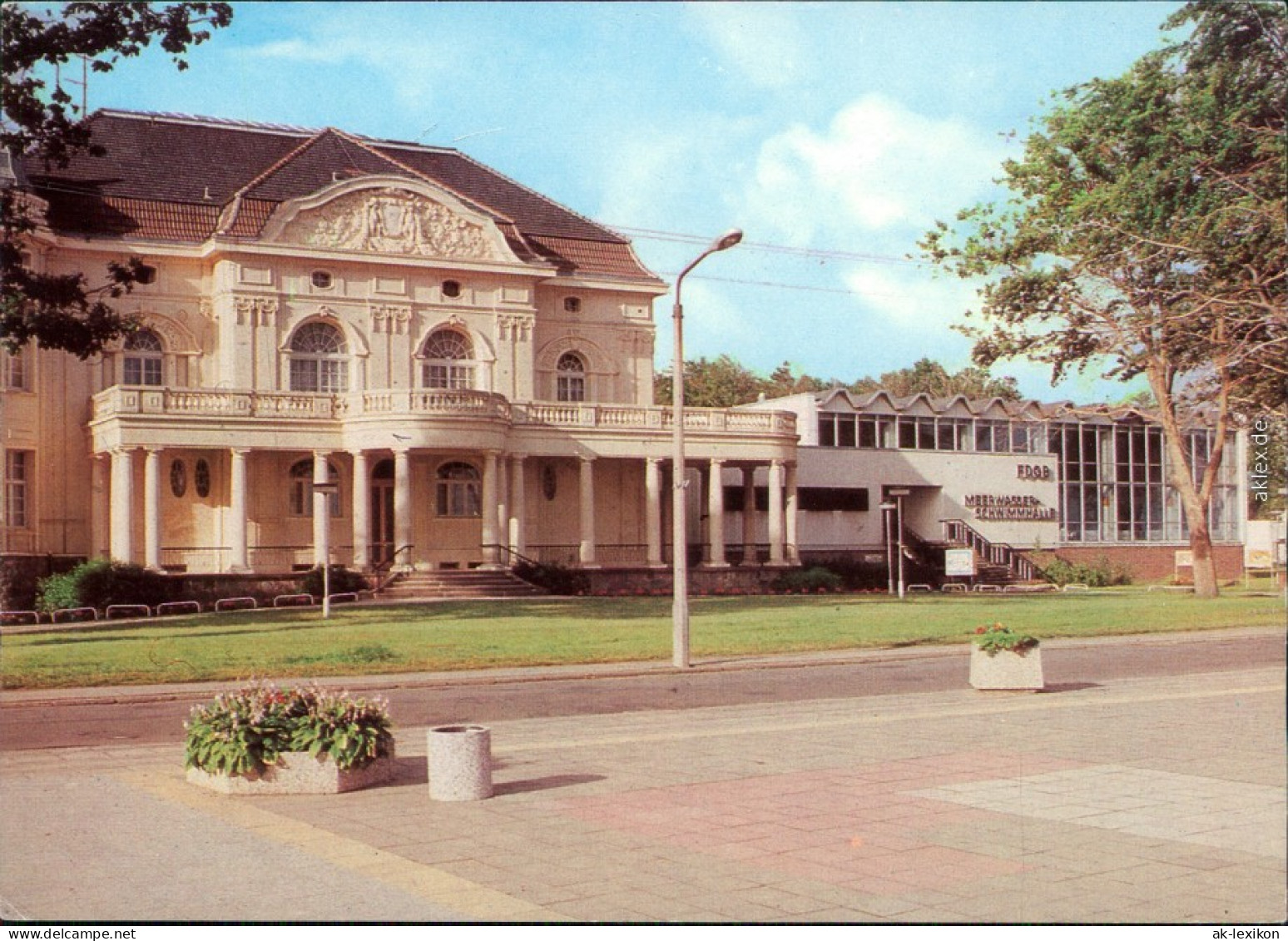 Ansichtskarte Kühlungsborn Mehrwasserschwimmhalle / Schwimmbad Des FDGB 1981 - Kuehlungsborn