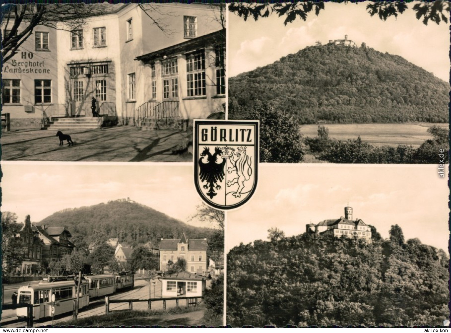 Ansichtskarte Biesnitz-Görlitz Zgorzelec Landeskrone 1965 - Goerlitz