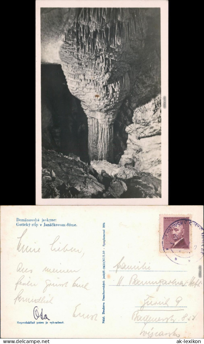 Demänovská Dolina Demänováer Freiheitshöhle (Demänovská Jaskyňa) 1939 - Slovaquie