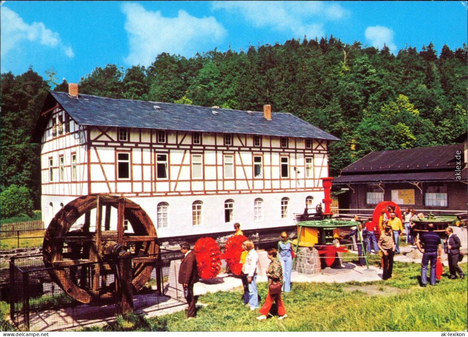 Ansichtskarte Ziegenrück/Saale Museum Für Wasserkraftnutzung C1982 - Ziegenrück