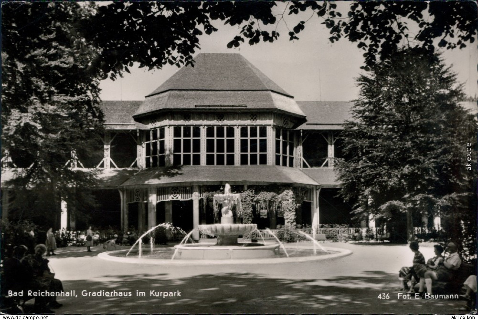 Ansichtskarte Bad Reichenhall Gradierhaus Im Kurpark 1963 - Bad Reichenhall