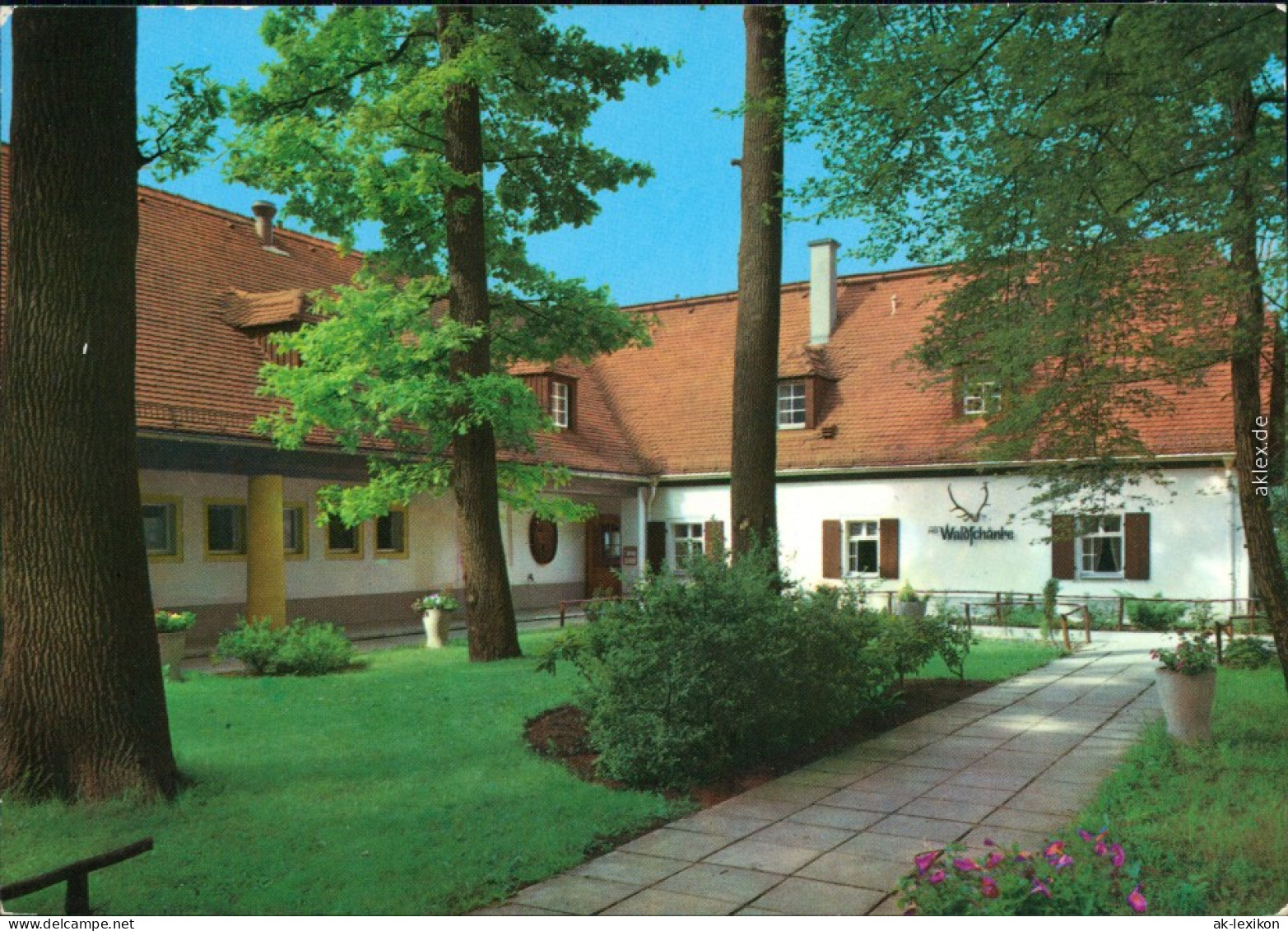 Ansichtskarte Moritzburg Gaststätte Und Hotel "Waldschänke" 1984 - Moritzburg