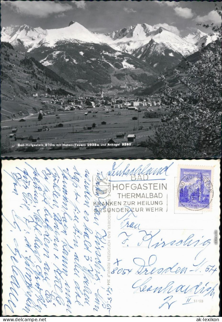 Ansichtskarte Bad Hofgastein Panorama-Ansicht 1965 - Other & Unclassified