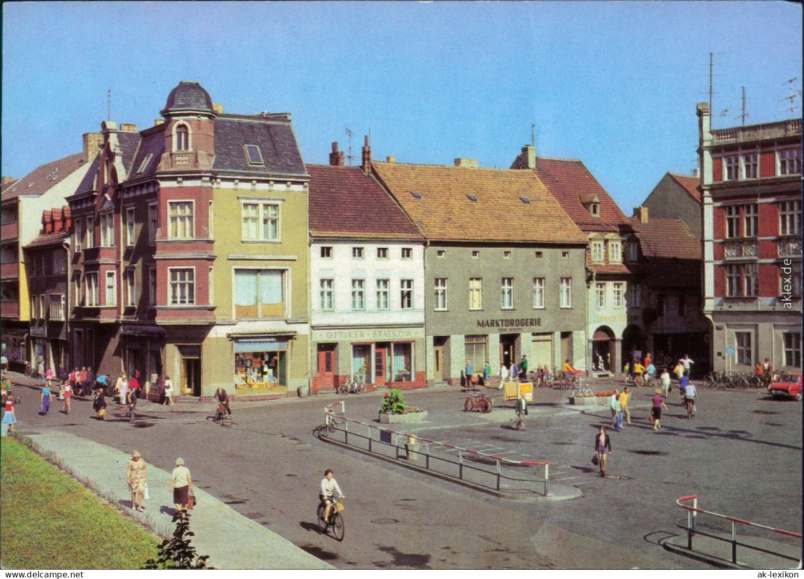 Senftenberg Niederlausitz   Altmarkt/Platz Der Freundschaft G1981 - Senftenberg