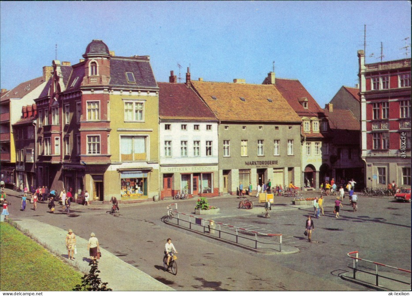 Senftenberg Niederlausitz Altmarkt /Platz Der Freundschaft B1981 - Senftenberg