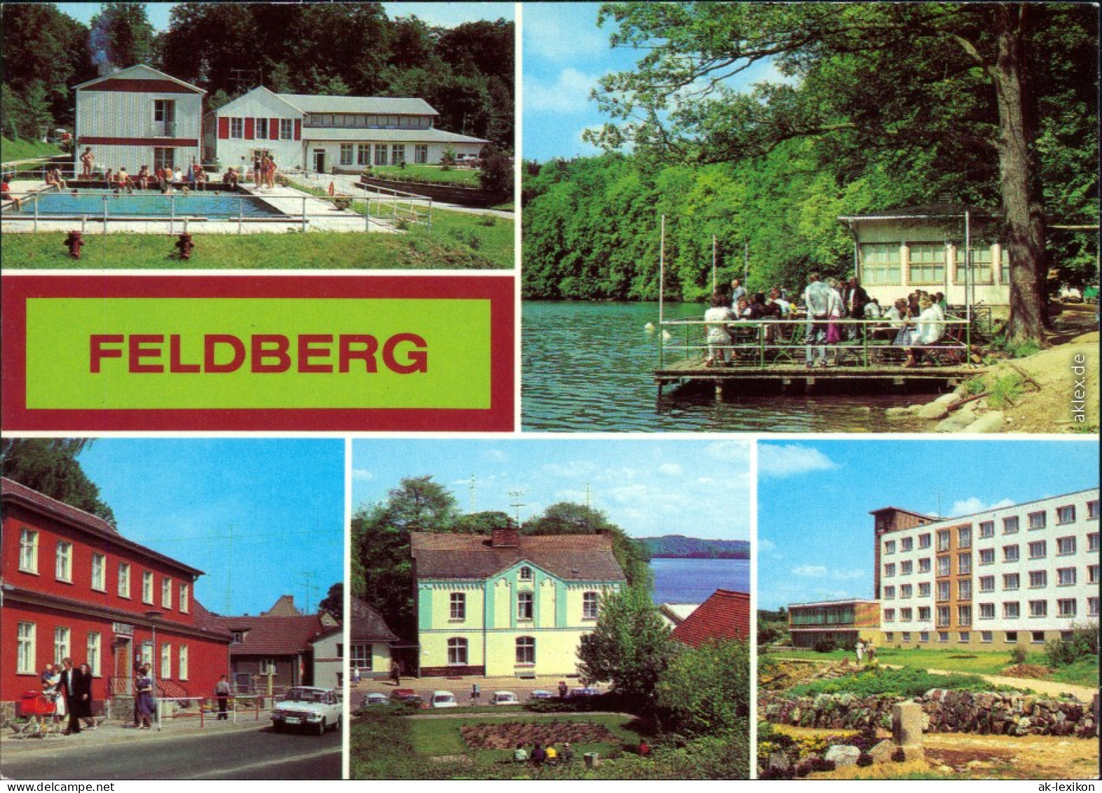 Feldberg-Feldberger Seenlandschaft Erholungsheim   Luzinhalle  1982 - Autres & Non Classés