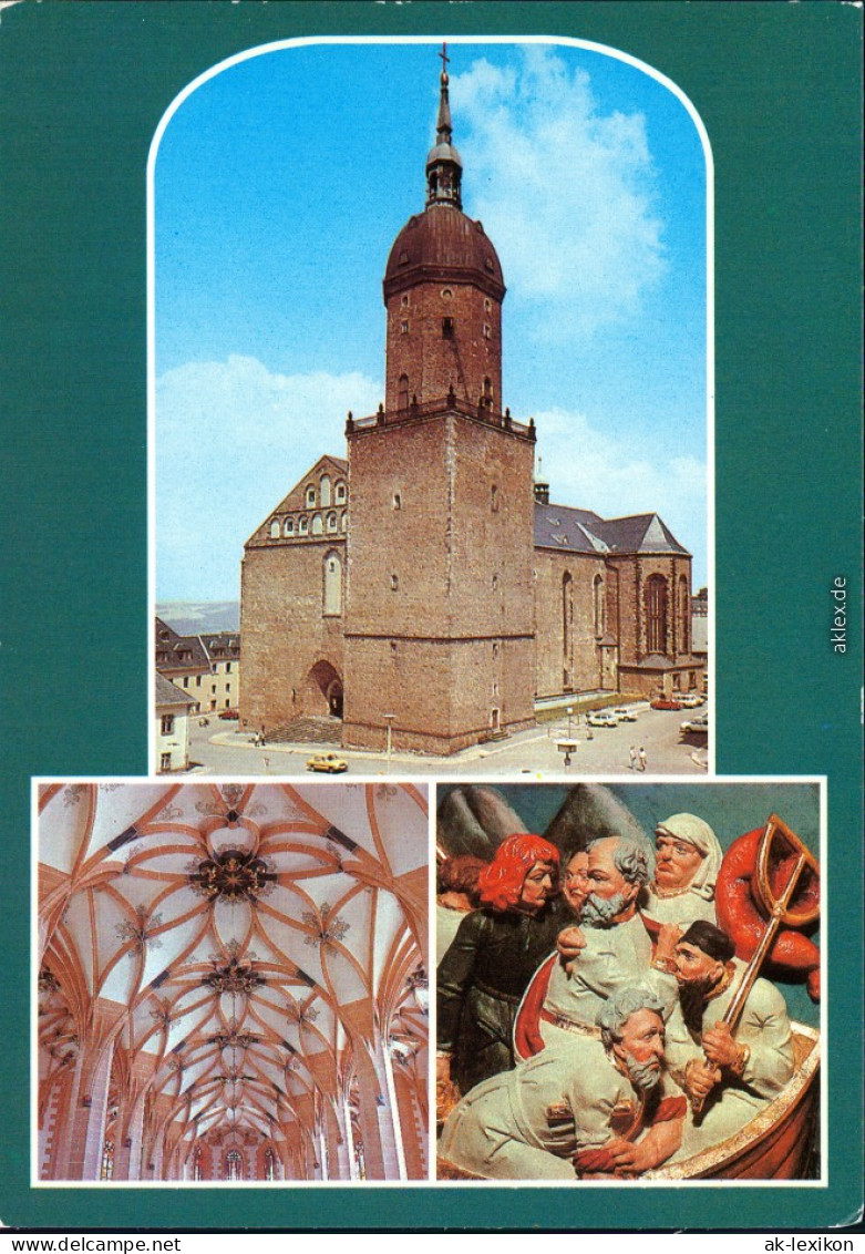 Ansichtskarte Annaberg-Buchholz St. Annenkirche 1984 - Annaberg-Buchholz