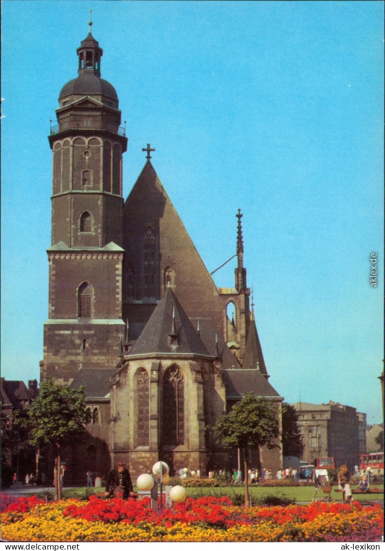 Ansichtskarte Leipzig Thomaskirche 1981 - Leipzig