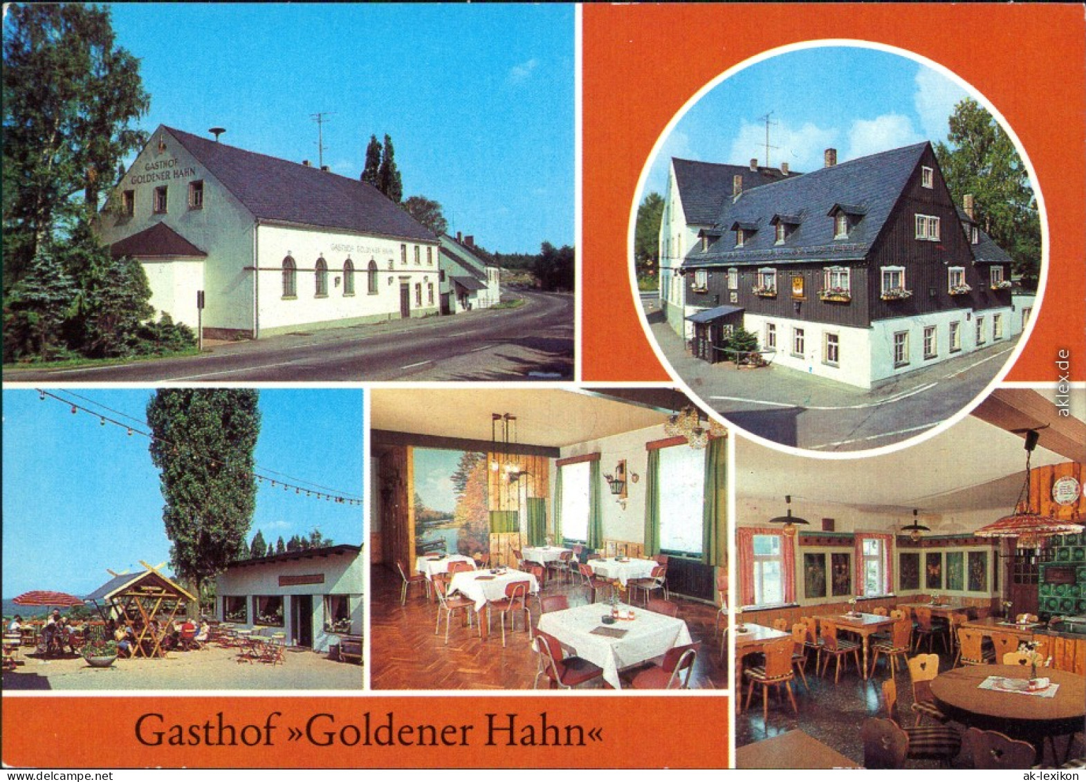 Kleinolbersdorf-Altenhain-Chemnitz Karl-Marx-Stadt Gasthof "Goldener Hahn" 1984 - Chemnitz