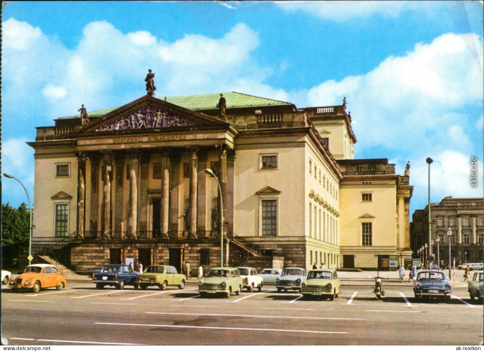 Mitte-Berlin Staatsoper Unter Den Linden / Neues Opernhaus Berlin 1976 - Mitte
