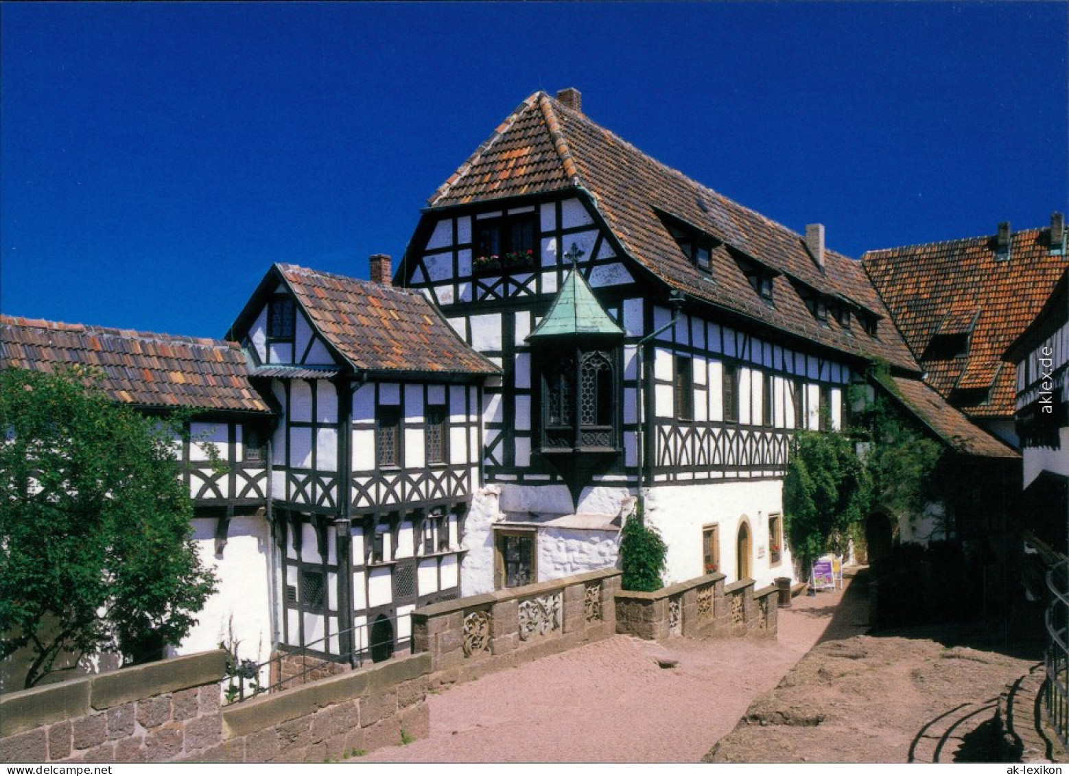 Ansichtskarte Eisenach Wartburg - Innenhof 1995 - Eisenach