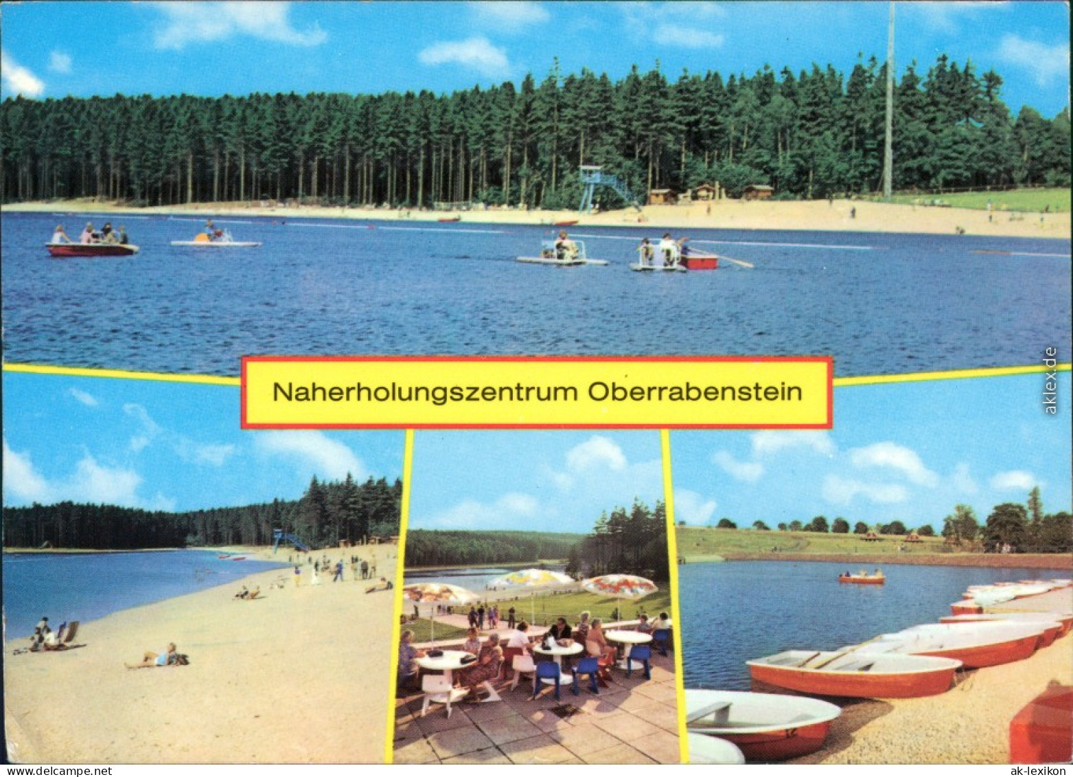 Rabenstein-Chemnitz Karl-Marx-Stadt Naherholungsgebiet Oberrabenstein 1978 - Chemnitz